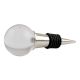 Clear Round Glass Wine Stopper (Set Of Two piece)